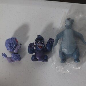 Lot 3 2003 Disney Baloo Jungle Book Tarzan Terk Clifford Cleo Poodle PVC Toy
